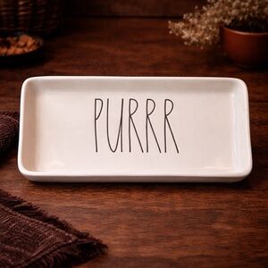 Rae Dunn Tray Purrr‎